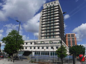 Image of large multi-storey police station